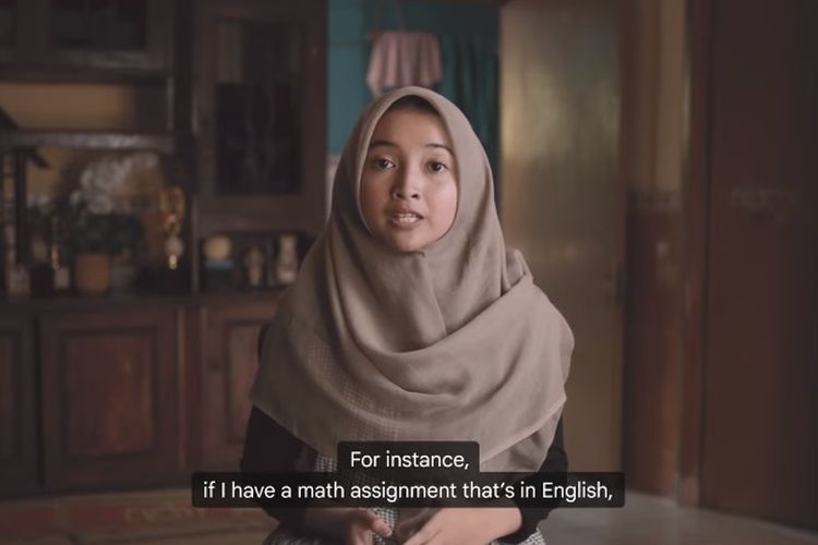 Pelajar asal Sukabumi bernama Siti muncul di keynote Google I/O 2021