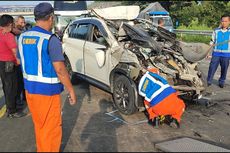 Kecelakaan Beruntun 7 Kendaraan di Tol Palikanci, Terios Masuk Kolong Truk, 1 Luka-luka