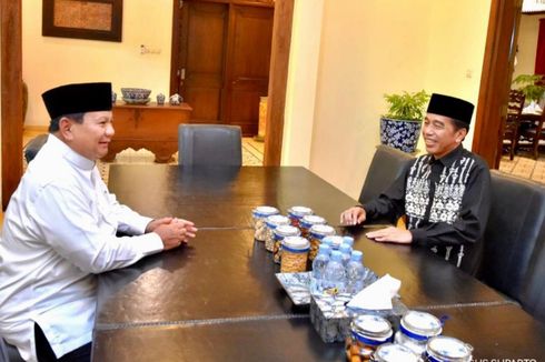 Saat Prabowo Mendadak Dipanggil Jokowi ke Istana Bogor...
