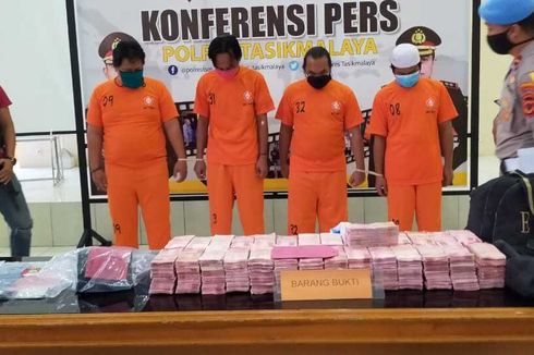 Kasus Uang Palsu Senilai Miliaran di Tasikmalaya, Tertangkap Saat Cari Dukun dan Dibawa dari Jakarta 