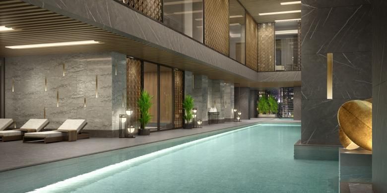 Kolam renang di The Residences at The St Regis Jakarta