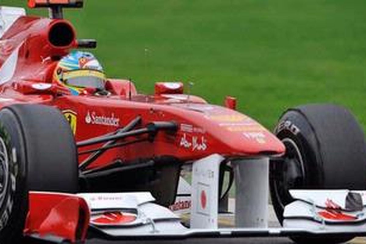 Pebalap Ferrari, Fernando Alonso.
