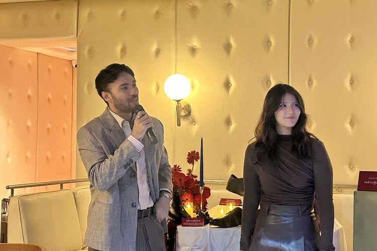 Aktor Refal Hady dalam acara Cole Haan Comfortable Fall 2025 Launch Event di High Table, Jakarta Selatan, Kamis (18/9/2025).