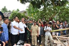 Temui Korban Gempa Lombok, Mensos Salurkan Bantuan Rp 740 Juta