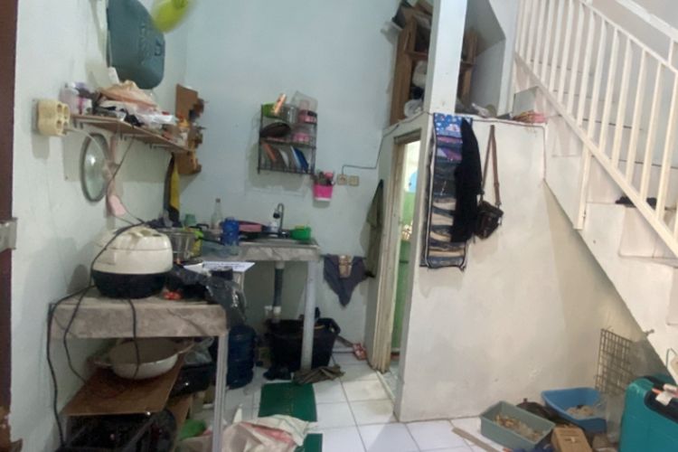 Lokasi mutilasi di Jalan Lidah Wetan, Lakasantri, Kamis (18/9/2025).