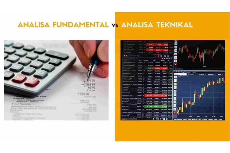 Dua jenis analisis saham, yakni analisis fundamental dan teknikal. 