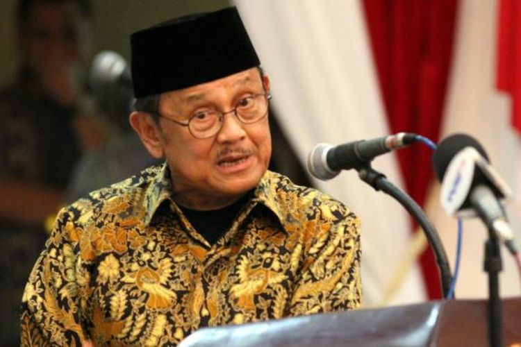 Mantan Presiden RI BJ Habibie.