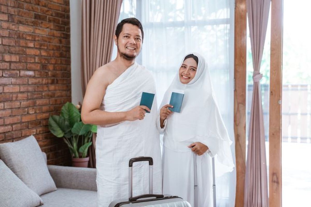 Ilustrasi haji.