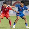Indonesia Vs Thailand 3-2, Keributan Pecah Usai Irfan Jauhari Cetak Gol