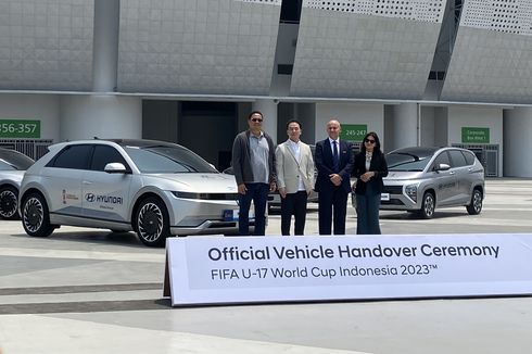Hyundai Serahkan 148 Unit Mobil buat FIFA U-17 World Cup Indonesia 2023