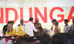 Penuhi Kebutuhan Masyarakat, ADHI bersama Presiden Resmikan Bendungan Margatiga di Lampung Timur