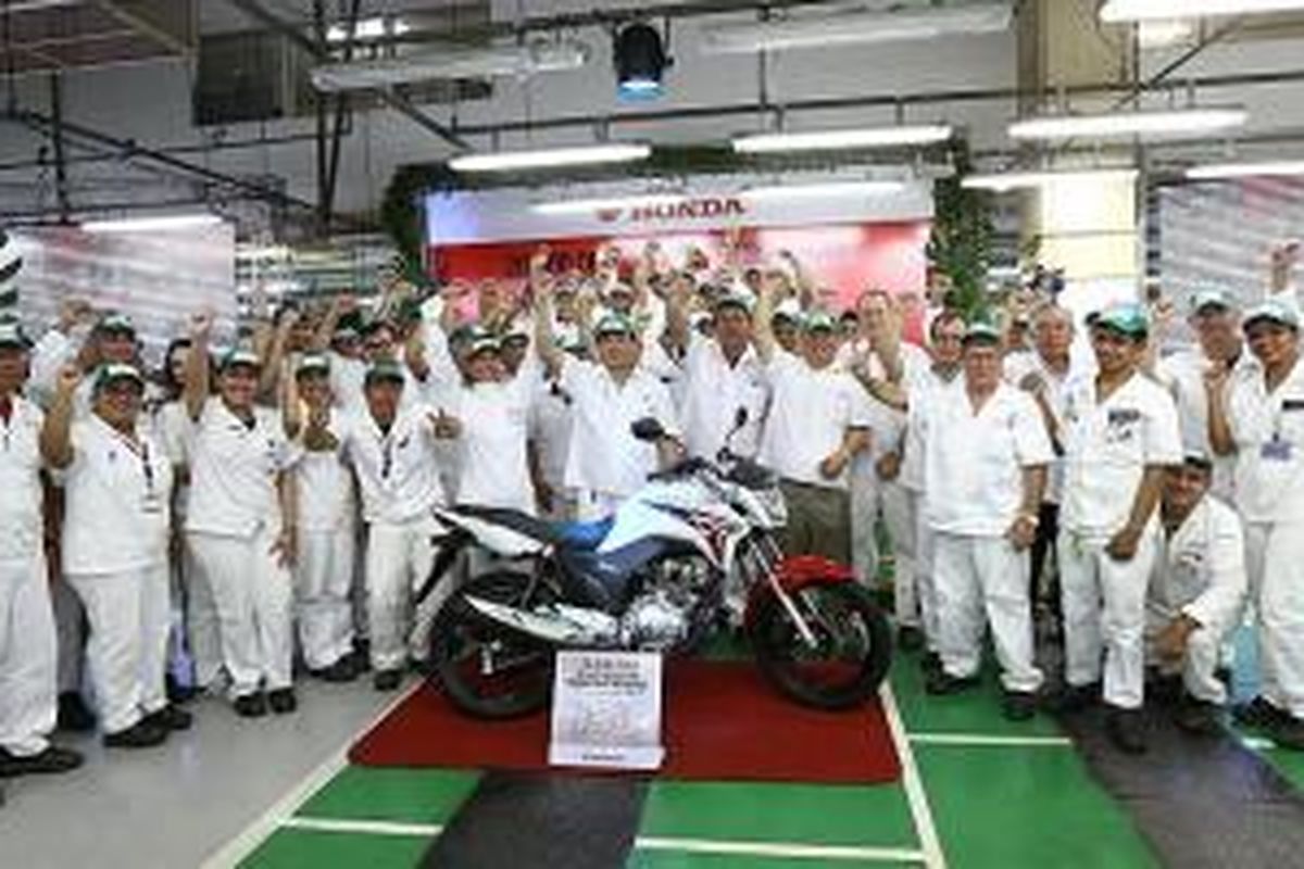 Pabrik Honda Brasil di Manaus cetak 20 juta unit