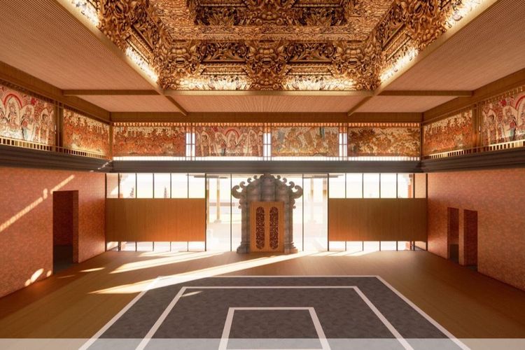 Rancangan desain Terminal VVIP Bandara I Gusti Ngurah Rai.