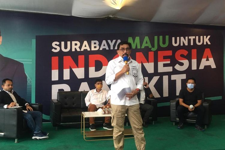 Calon Wali Kota Surabaya Machfud Arifin