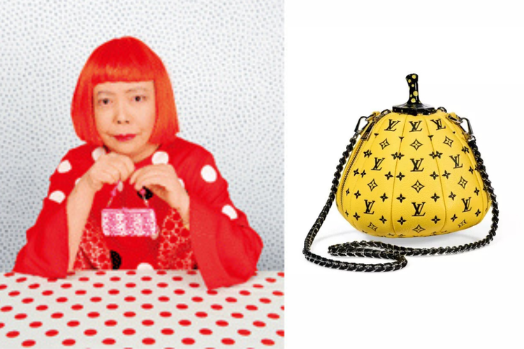 5 Karya Yayoi Kusama di Dunia Fashion, Ada Pumpkin Bag Louis Vuitton