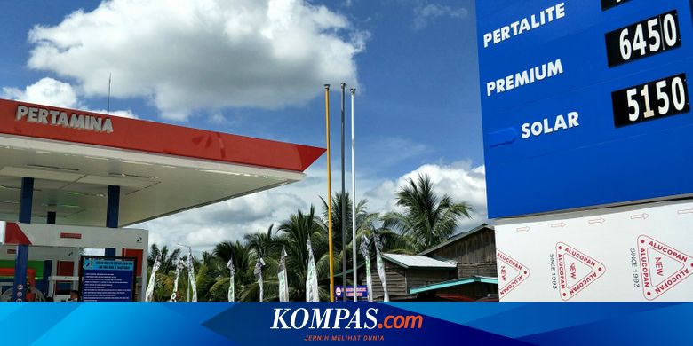 Melihat Lebih Dekat Spbu Di Perbatasan Indonesia Malaysia Halaman All Kompas Com