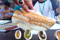 Wow, Batu Akik Berbentuk Ikan Mas Ikut Kontes di Lhokseumawe