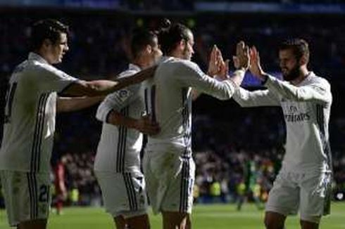 Bale 2 Gol, Real Madrid Kokoh di Puncak Klasemen 