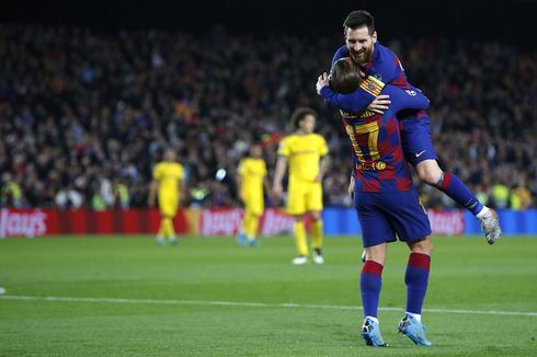 Barcelona Vs Dortmund, Lionel Messi Diganjar Kartu Kuning Usai Gocek 3 Pemain