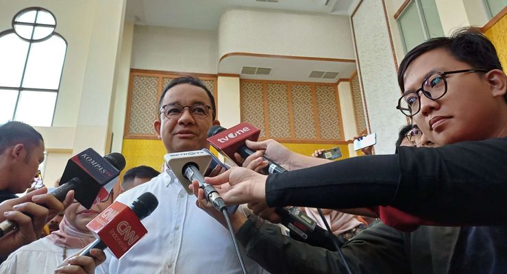 Sindir Luhut dan Bahlil yang "Serang" Tom Lembong, Anies: Tidak Perlu Panik