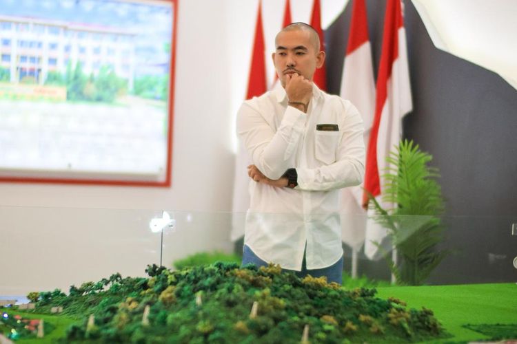 Pemilik Kawasan Ekonomi Khusus (KEK) Galang Batang George Santos. 