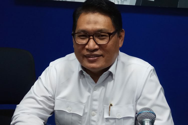 Eks Ketua Lembaga Perlindungan Saksi dan Korban (LPSK) Abdul Haris Semendawai ketika ditemui di kantornya, Jakarta, Selasa (15/8/2017). Ia kini menjabat Komisioner Komnas HAM periode 2022-2027