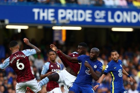 Hasil Chelsea Vs Aston Villa: Lukaku Bersinar, The Blues Menang Besar