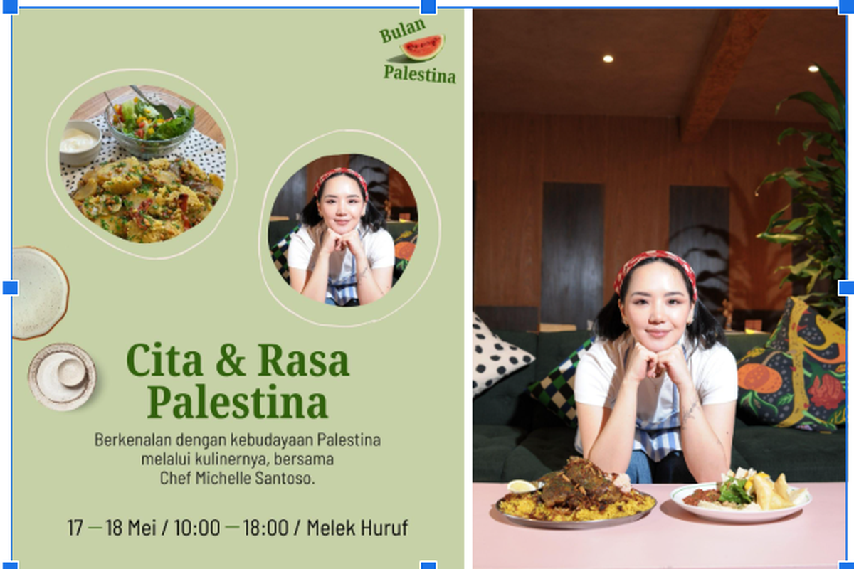 Taman Baca Melek Huruf Magelang menggelar Bulan Palestina merayakan kemanusian lewat seni, buku, dan makanan.