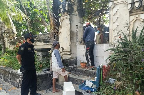 17 Akses Pintu Masuk Pantai Kuta Ditutup Permanen dengan Batako, Ada Apa?