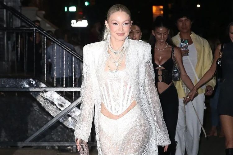 Ulang tahun Gigi Hadid di Zero Bond, New York, Amerika Serikat