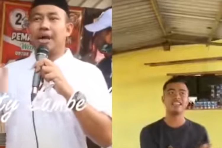 Foto tangkapan layar video klarifikasi Dian Wisnu di instagramnya 