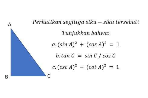 Soal Trigonometri: Penyelesaian Identitas dan Konsep Phytagoras