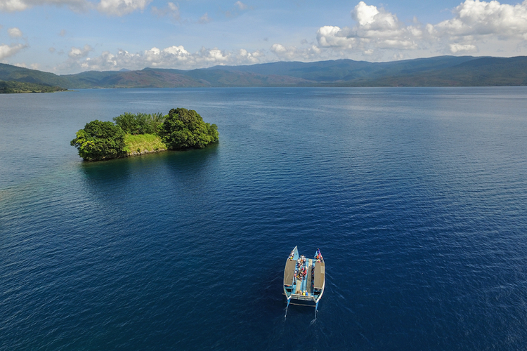 Danau Matano di Sulawesi Selatan.