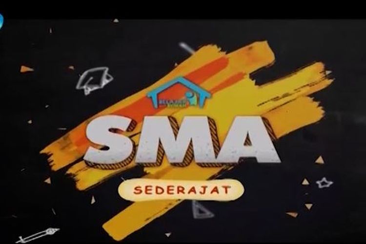 Tayangan Belajar dari Rumah untuk siswa SMA di TVRI