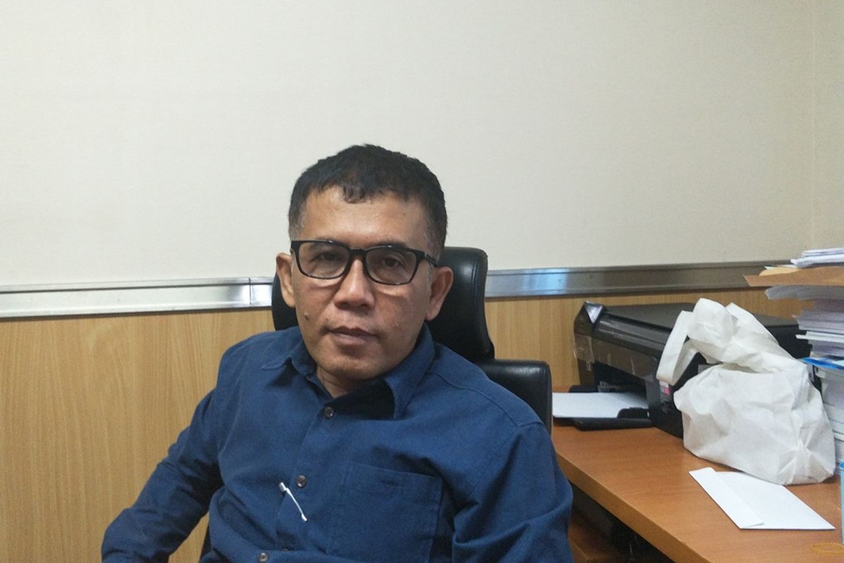 Ketua Komisi A DPRD DKI Jakarta Mujiyono di Gedung DPRD DKI Jakarta, Jalan Kebon Sirih, Jakarta Pusat, Senin (11/11/2019).
