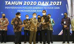 Tunjukkan Kinerja Baik Bangun Kota Semarang, Walkot Hendi Dapat Penghargaan Pembangunan Daerah 2021