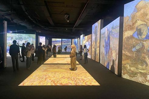 Keliling Pameran Van Gogh Alive Jakarta, Takjub Lihat 3.000 Lukisan