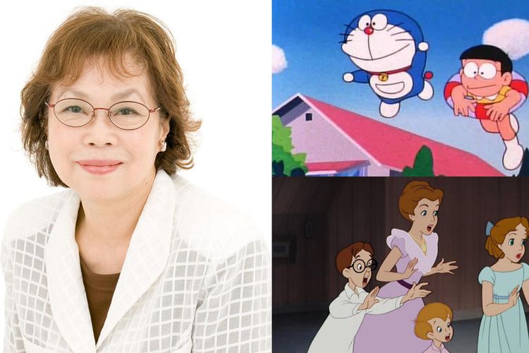 Pengisi suara pertama karakter Nobita, Yoshiko Ohta.