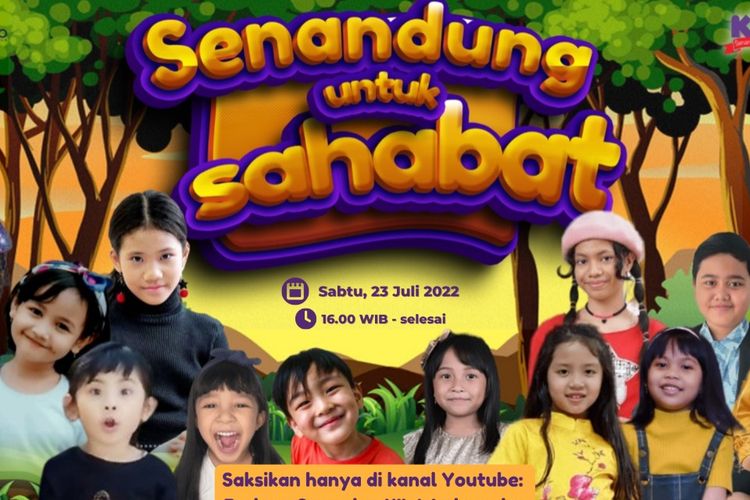 Kemendikbud Ristek gelar Pentas Kita Cinta Lagu Anak (KILA), Sabtu (23/7/2022) sore nanti.