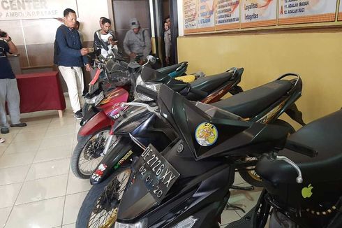 Kelompok Curanmor di Ambon Ditangkap, 2 Pelaku Merupakan Residivis