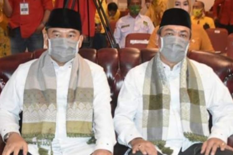 Pasangan calon bupati dan wakil bupati Ogan Ilir petahana Ilyas Panji Alam-Endang Putra Utama Ishak, pada Pilkada Ogan Ilir 2020. 