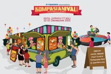 Food Truck, Cinema 5D, dan Permainan Rodeo Ramaikan Kompasianival 2015