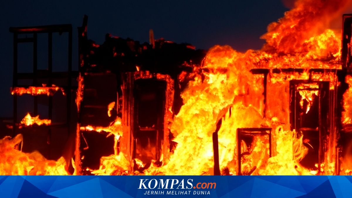 Kebakaran di Klademak II Sorong Diduga Bermula dari Rumah Kosong, 97 Rumah Ludes