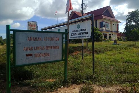Cerita Camat Soal Papan Bolak-balik di Wilayah Abu-abu Indonesia-Malaysia