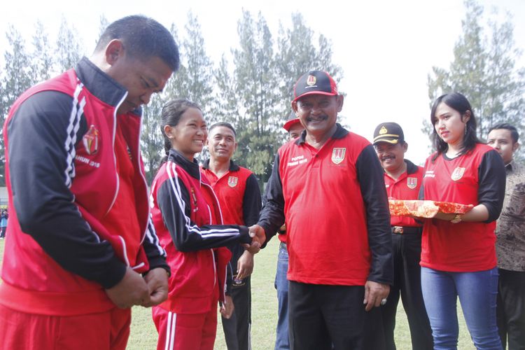 Pekan Olahraga Pelajar Daerah (popda) 2018 Kota Semarang resmi dibuka oleh Pejabat Sekretaris Daerah Kota Semarang, Agus Riyanto, di Stadion Citarum, Kota Semarang, Selasa (20/2/2018)