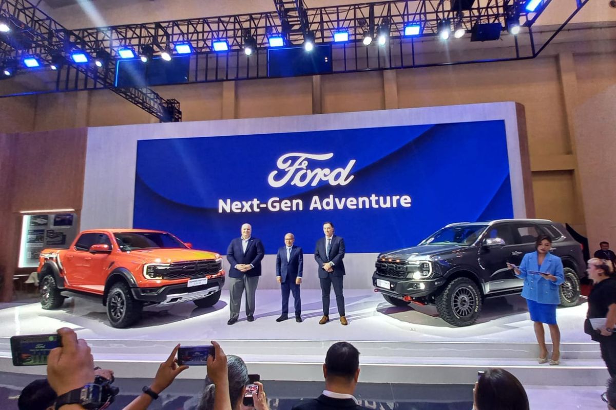 Ford meluncurkan tiga mobil baru sekaligus pada pameran otomotif GJAW 2024