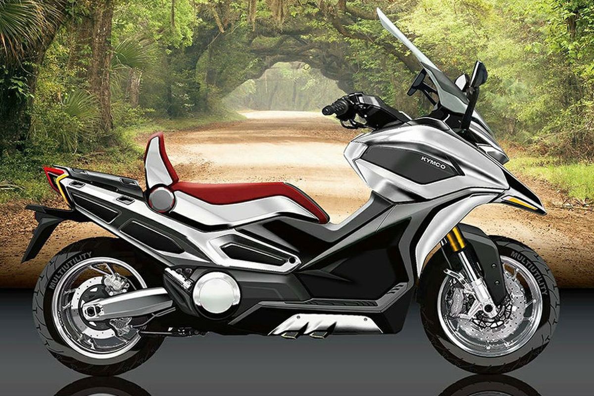 Kymco C Series Concept akan debut di EICMA, Milan, November 2017.