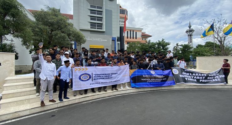 Sekelompok Orang Masuk Kampus Usai Guru Besar Unair Menyatakan Sikap