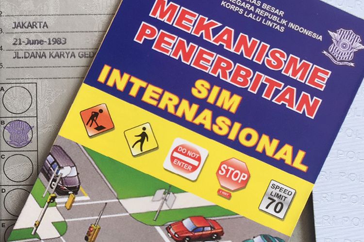 Proses pembuatan SIM Internasional