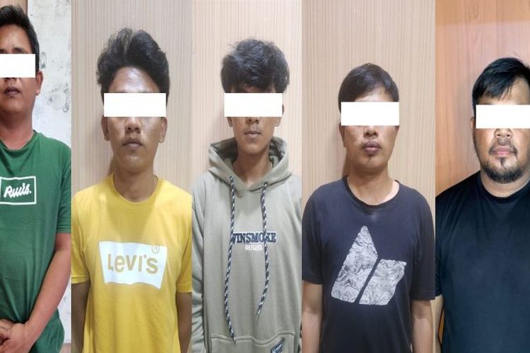 Lima pelaku penimbunan BBM jenis Pertalite di Bontang diamankan